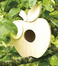 Vogelhaus Apfel