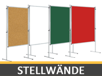 Stellwände & Vitrinen