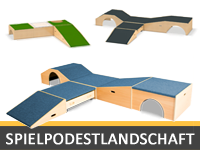 Spielpodestlandschaften