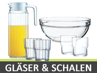 Gläser & Stapelschalen