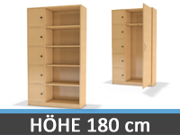 Personalschränke Höhe 180 cm