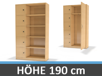 Personalschränke Höhe 190 cm