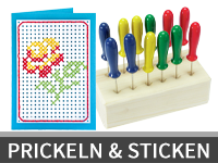 Prickeln, Sticken & Stricken