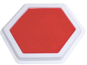Stempelkissen Rot mit Stempelfarbe 35 ml