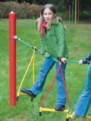 Seilparcours Haiger | Strickleitersprossen