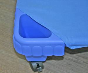 Kinderliege - Spannlaken Blau | 140 x 58 cm