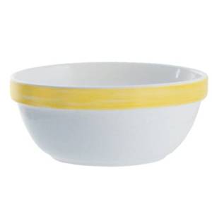 Geschirrserie Brush Gelb - Schüssel Ø 17 cm | 900 ml