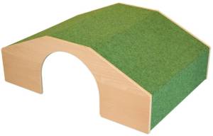 Spielpodest Tunnel (Anstellhöhe 40 cm)