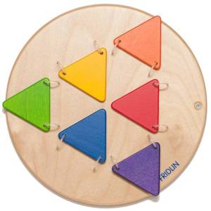 Wandspielelement Sternklappspiel
