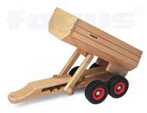fagus Holzfahrzeuge | Muldenkipper LKW - Anhnger