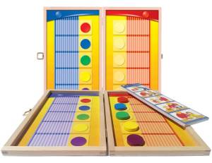 Flocards JUNIOR | Magnetische Kontrollbox aus Holz