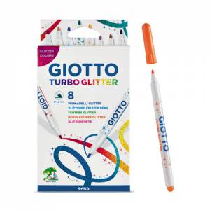 Giotto Turbo Glitter | 8er Set