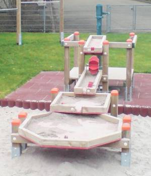 Wasserspiel- und Matschanlage Douglasie