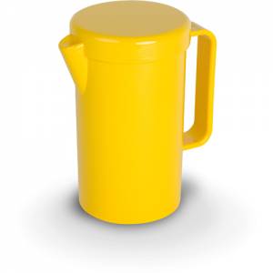 Kindergeschirr Polycarbonat - Kanne 1,3 Liter | Gelb