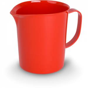 Kindergeschirr Polycarbonat - Kanne 1,5 Liter | Rot