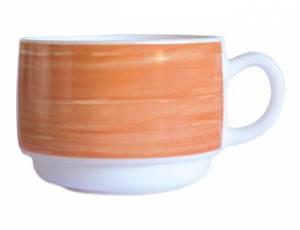 Geschirrserie Brush Orange - Tasse 190 ml
