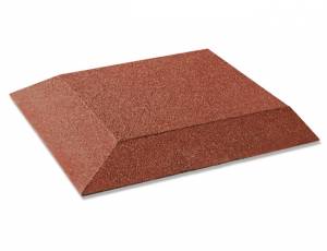 Fallschutzplatte Terrasoft | Eckplatte 50 x 50 cm