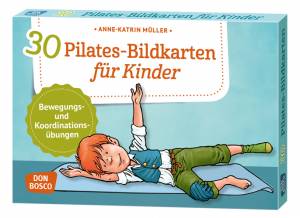 30 Pilates-Bildkarten für Kinder