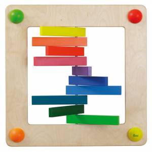 Babypfad Farbspiel | Raumteiler und Wandspiel U3