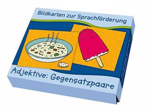 Bildkarten zur Sprachförderung - Adjektive: Gegensatzpaare