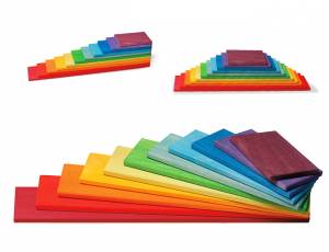 Grimm`s Bausteine U3 | Bauplatten Regenbogen