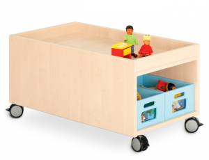 Spielecenter Krippe | Für 4 Materialkästen