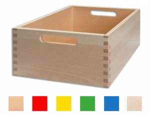 Materialkasten aus Holz (BxH) 31,5 x 14 cm
