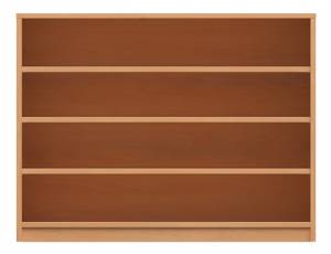 Regalschrank mit 4 Fächern