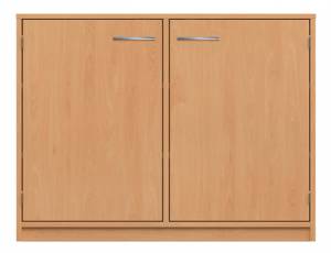 Schrank mit Doppeltür und 6 Fächern