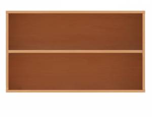 Aufsatzschrank | Hängeschrank mit 2 Fächern