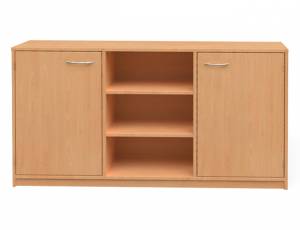 Raumteilerschrank mit 9 Fächern und 2 Türen