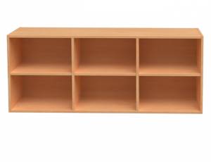 Aufsatzschrank | Hängeschrank mit 6 Fächern
