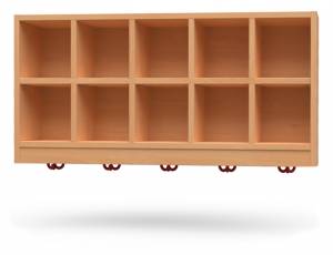Garderobe | Doppelfachablage