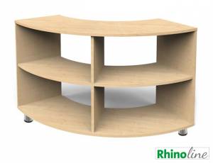 RhinoLine | Viertelkreisschrank - Höhe 83,1 cm