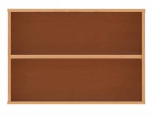 Aufsatzschrank | Hängeschrank mit 2 Fächern