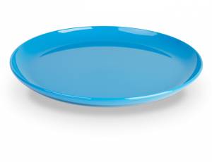 Kindergeschirr Polycarbonat - Teller flach Ø 24 cm | Hellblau