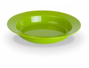 Kindergeschirr Polycarbonat - Teller tief Ø 19 cm | Hellgrün