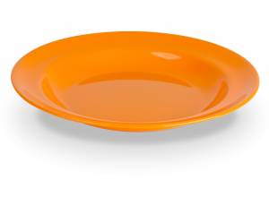 Kindergeschirr Polycarbonat - Teller tief Ø 24 cm | Orange