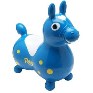 Hüpfpferd Rody Blau