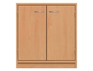 Schrank mit Doppeltür und 2 Fächern