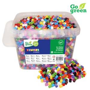 Bügelperlen Go green XL | 5000 Bügelperlen in 10 Farben