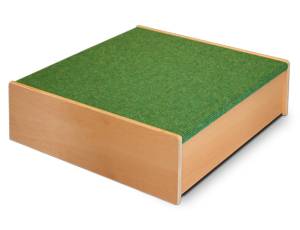 Spielpodest Quadrat (Anstellhöhe 24 cm)