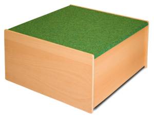 Spielpodest Quadrat (Anstellhöhe 40 cm)