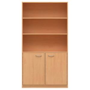 Hochschrank mit 7 Fächern und Doppeltür