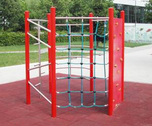Turn- und Kletteranlage Metall