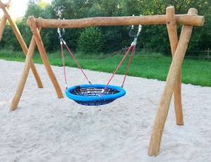 Vogelnestschaukel Robinie | Höhe 200 cm