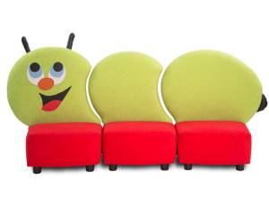Kindersofa Raupe | 3er Set