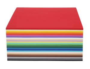 Tonpapier DIN A4 | 500 Blatt in 25 Farben