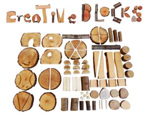 Magic Wood® Wald-Bauklötze | Creative Blocks - 70 Teile