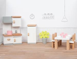 Puppenhaus Möbelset Style - Küche | 20 Teile